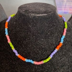 handmade beaded necklace